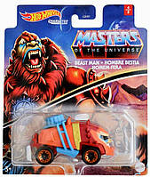 Машинка Hot Wheels - Beast Man - 2021 Masters of the Universe - Character Cars - GRM24. Mattel Оригинал