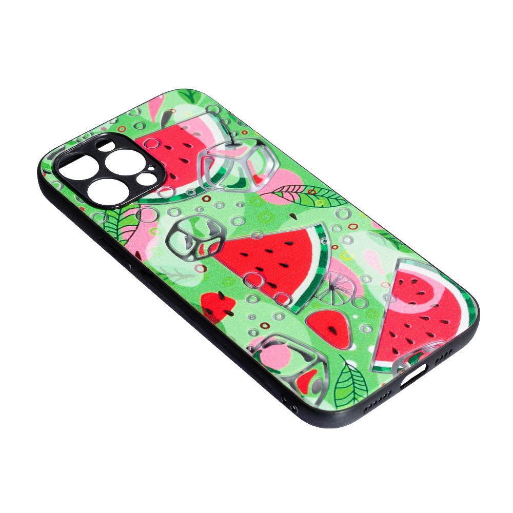 Накладка Summer Hits Apple iPhone 12 Pro, Арбуз, TPU+PC, оригінальний чохол для захисту смартфона, фото 1