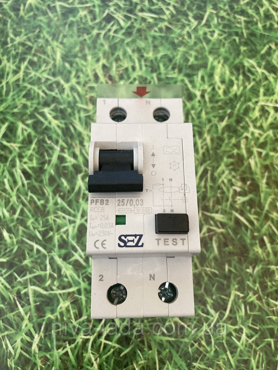 Диференціальне реле (УЗВ) PFB2 25A/0,03A SEZ, фото 1