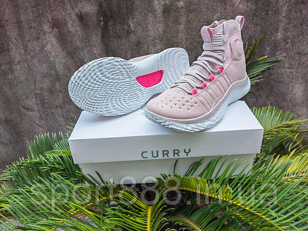 Eur37 46 Under Armour Curry 4 Flowtro Flotro Pink