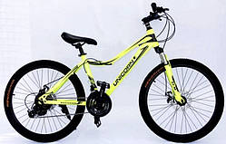 Спортивний підлітковий велосипед Unicorn Smart rider 24 дюйми з рамою 15 дюймів для хлопчиків від 8 років