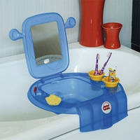 Умывальник OK Baby Space c безопасным зеркалом, цвет синий (38198410)