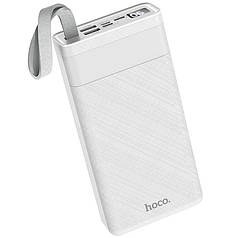 УМБ портативне зарядне Power Bank HOCO J73 30000mAh 2USB White (N018620)
