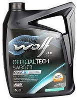 5W30 OFFICIALTECH C3 LL III  WOLF  5л олива двигуна VW: Approval 504 00/507 00