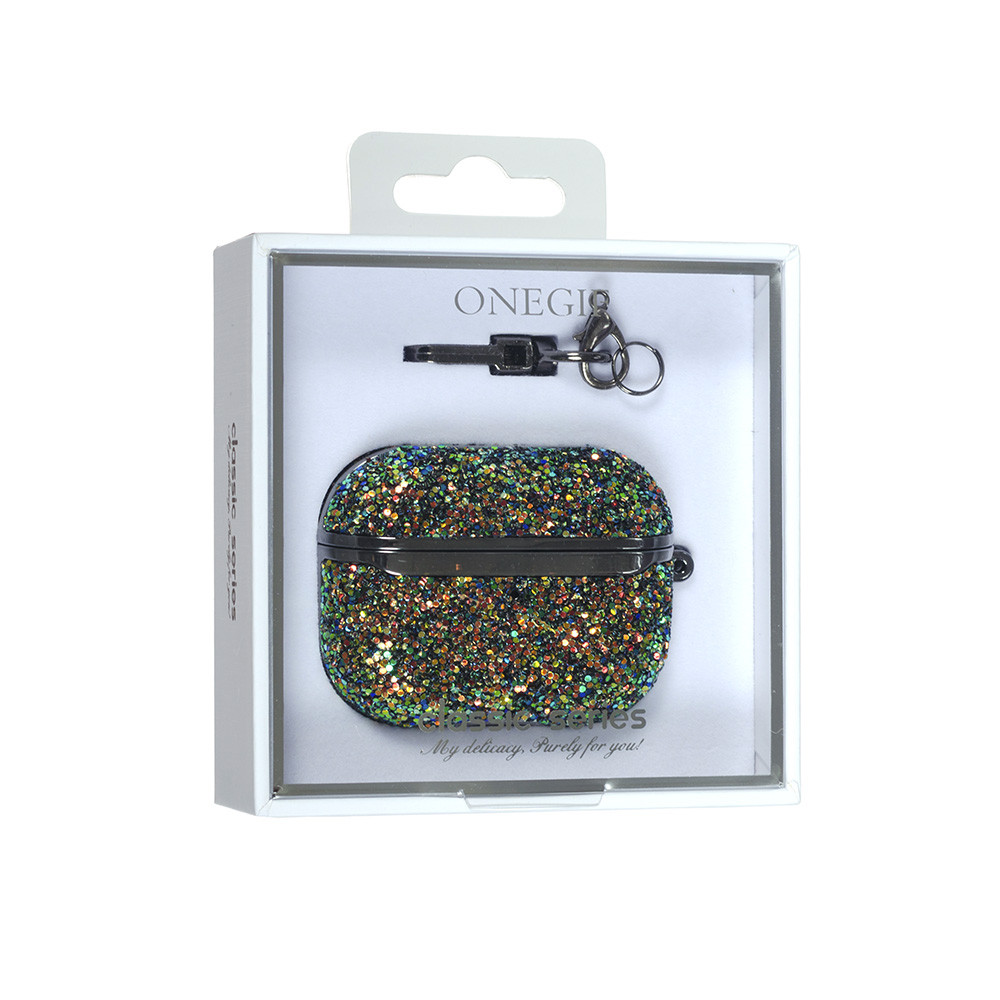 Чехол Onegif Makaron AirPods 3,  Black, фото 1