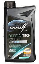 5W30 OFFICIALTECH C3 LL III WOLF 1л олива двигуна VW: Approval 504 00/507 00
