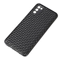 Накладка Leather Case Samsung A03s,  Плетенка