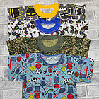 Дитяча футболка бавовна Україна асорти розмір 52 хлопчик МД-330025, фото 2