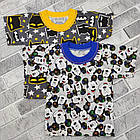 Дитяча футболка бавовна Україна асорти розмір 52 хлопчик МД-330025, фото 3