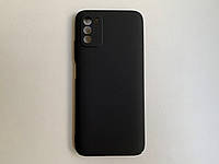 Xiaomi Poco M3 чехол (бампер, накладка) чёрный, матовый, пластиковый