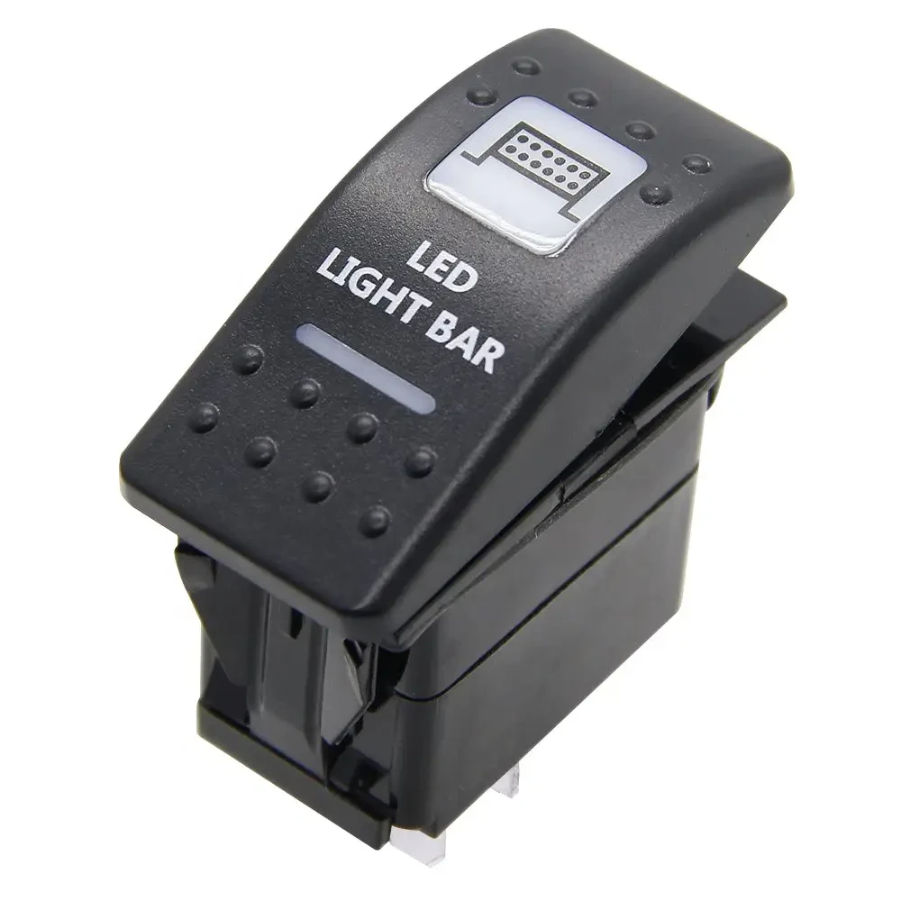 Перемикач “Led Light Bar” для додатк. фар та прожекторів під врізання в панель приладів UTV або позашляховиків