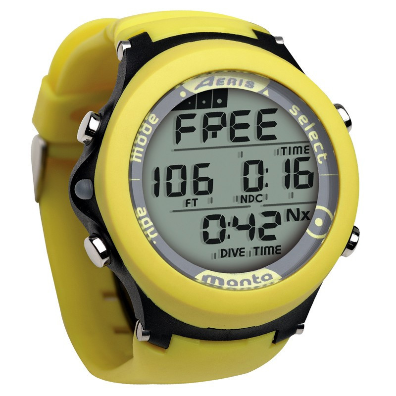 Декомпрессиметр для дайвінгу Aeris Manta Yellow
