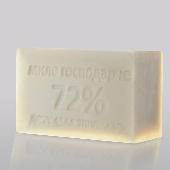 Мило господарське шматкове 72%, 200 г, фото 1