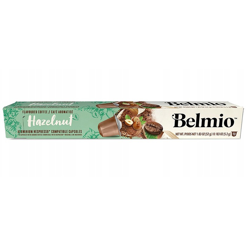 Кава в капсулах Belmio Hazelnut 6 (10 шт.) Бельгія Неспресо