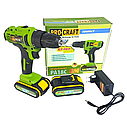 Шуруповерт акумуляторний ProСraft PA18C COMPACT, фото 2