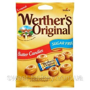 Карамель Werthers Originals Butter Candies Sugar Free Без цукру 81g