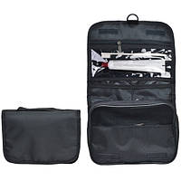 Косметичка підвісна на кільці чорна