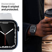 Захисна плівка Spigen для Apple Watch Series 7 (45 mm) Neo Flex, 1 шт (AFL04049), фото 6
