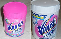 Плямовивідник порошковий для тканин Vanish Oxi Action, 500 р. + Vanish Oxi Action, Crystal White, 500 р.