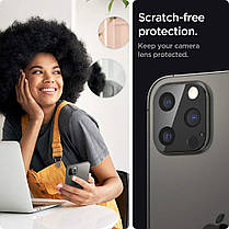 Захисне скло Spigen для камери iPhone 12 Pro — Optik camera lens (2шт), Black (AGL01807), фото 4