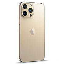 Захисне скло Spigen для камери iPhone 13 Pro / 13 Pro Max — Optik camera lens (2шт), Gold (AGL04034), фото 5