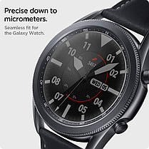 Захисне скло Spigen для Galaxy Watch 3 (45 mm) EZ FiT GLAS.tR (2шт), (AGL01843), фото 4