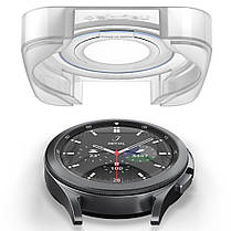 Захисне скло Spigen для Galaxy Watch 4 Classic (42 mm) EZ FiT GLAS.tR (2шт), (AGL03747), фото 5
