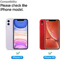 Захисне скло Spigen для iPhone 11/XR — (2 шт.) Glas.tR AlignMaster (AGL00101), фото 3
