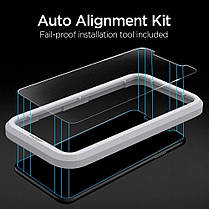 Захисне скло Spigen для iPhone 11/XR — (2 шт.) Glas.tR AlignMaster (AGL00101), фото 4