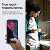 Захисне скло Spigen для iPhone 14/13/13 Pro - EZ FIT GLAS.tR (2 шт), Clear (AGL03385), фото 9