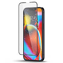 Захисне скло Spigen для iPhone 16e / 14 / 13 / 13 Pro - Glas.tR AlignMaster (1шт) Black (AGL03392), фото 3