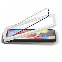 Захисне скло Spigen для iPhone 13 Pro Max — Glas.tR AlignMaster, Black (AGL03723), фото 4