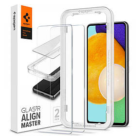 Захисне скло Spigen для Samsung Galaxy A53 — Glas.tR AlignMaster (2 шт.) (AGL04306)