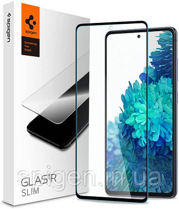 Захисне скло Spigen для Samsung Galaxy S20 FE - Glas.tR Slim Full Cover (AGL02200), фото 1