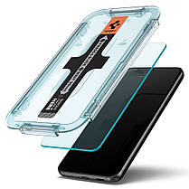 Захисне скло Spigen для Samsung Galaxy S22 Plus — Glas.tR EZ Fit (2 шт.), Clear (AGL04145), фото 3