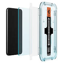 Захисне скло Spigen для Samsung Galaxy S22 Plus — Glas.tR EZ Fit (2 шт.), Clear (AGL04145), фото 4