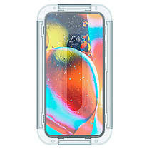 Захисне скло Spigen для Samsung Galaxy S22 Plus — Glas.tR EZ Fit (2 шт.), Clear (AGL04145), фото 6