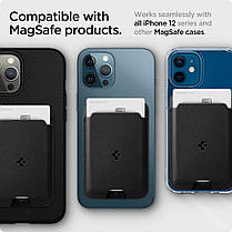 Чохол-гаманець Spigen для iPhone 15/14/13/12 серії - Valentinus, MagSafe (AMP02284), фото 3