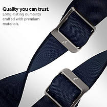 Нейлоновий ремінець Spigen для Apple Watch серії SE / 6 / 5 / 4 (42/44 mm) — Band Lite Fit, Navy (AMP02287), фото 4