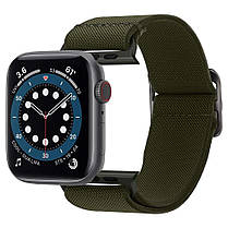 Нейлоновий ремінець Spigen для Apple Watch серії SE/7/6/5/4 (41/40/38 мм), Хакі (AMP02292), фото 3