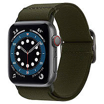Нейлоновий ремінець Spigen для Apple Watch серії SE/7/6/5/4 (41/40/38 мм), Хакі (AMP02292), фото 6