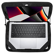 Чохол для ноутбука Spigen Rugged Armor Pouch "Pro" 15-16", Black (AFA04271), фото 3