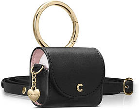 Чохол Spigen для навушників Apple AirPods 3 — Mini Bag Classic Leather, Black (ASD02158)