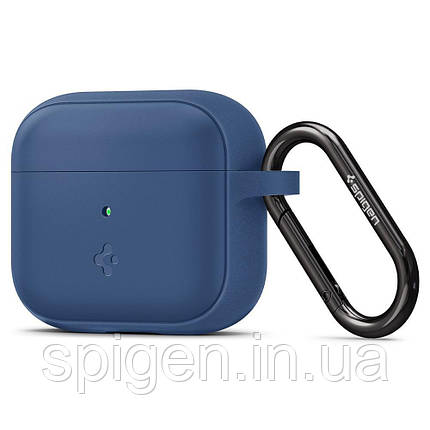 Чохол Spigen для Apple AirPods 3 — Silicon Fit, Deep Blue (ASD02899), фото 1