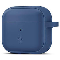 Чохол Spigen для Apple AirPods 3 — Silicon Fit, Deep Blue (ASD02899), фото 3