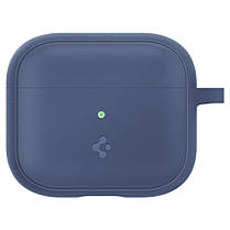 Чохол Spigen для Apple AirPods 3 — Silicon Fit, Deep Blue (ASD02899), фото 4