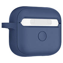 Чохол Spigen для Apple AirPods 3 — Silicon Fit, Deep Blue (ASD02899), фото 6