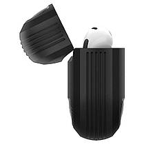Чехол Spigen для Apple AirPods 3 (3rd Generation) Rugged Armor, Matte Black (ASD01978), фото 6