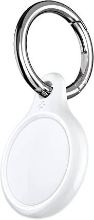Чохол Spigen для Apple AirTag — Ultra Hybrid, White (AHP03357), фото 1
