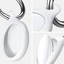Чохол Spigen для Apple AirTag — Ultra Hybrid, White (AHP03357), фото 4